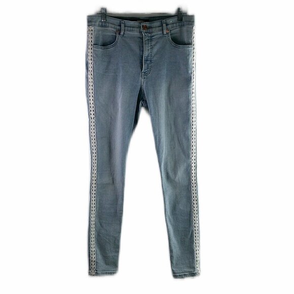 Express - High Rise Ankle Legging Jeans - Size 12/L - Picture 1 of 7